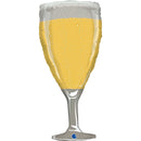 31" CHAMPAGNE GLASS FOIL