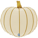 16" CREAM PUMPKIN FOIL