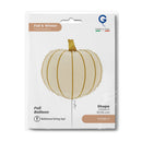 16" CREAM PUMPKIN FOIL