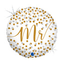 18" MR CONFETTI FOIL