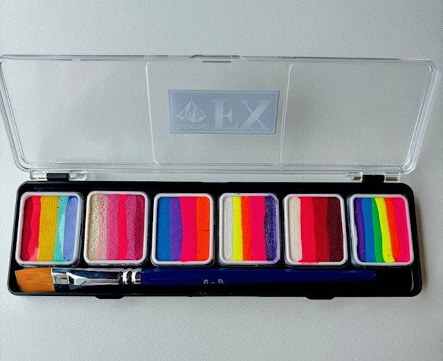 DIAMOND FX SPLITCAKE GLOW PALETTE (6x6g)
