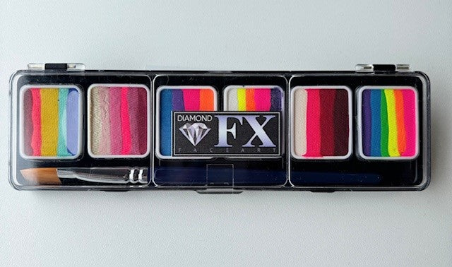 DIAMOND FX SPLITCAKE GLOW PALETTE (6x6g)