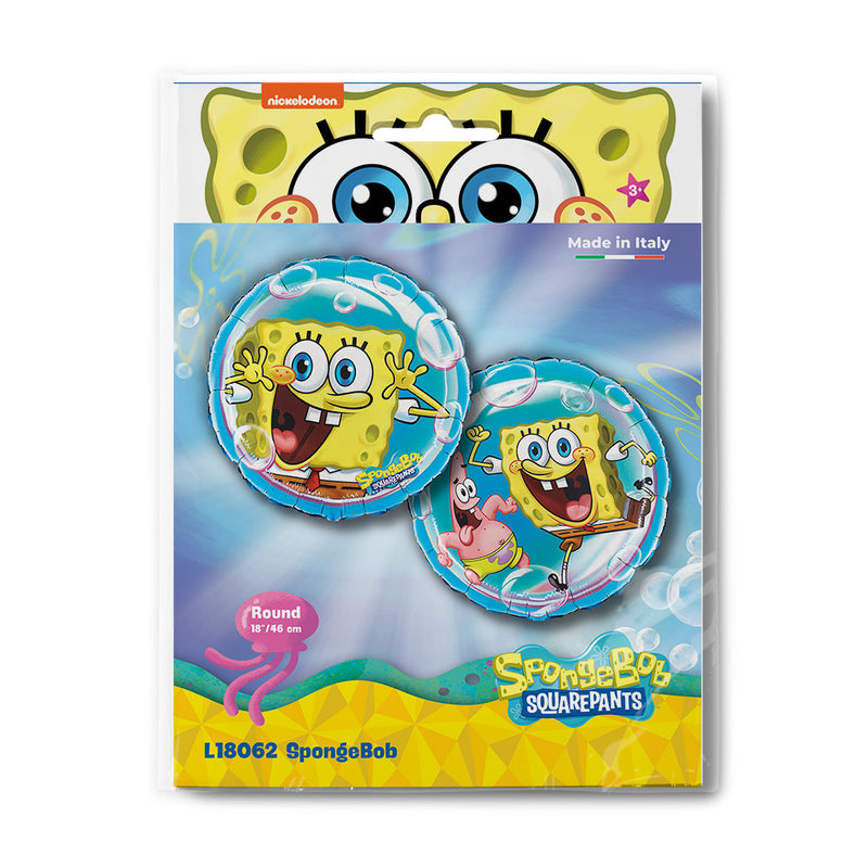 18" ROUND SPONGEBOB SQUAREPANTS