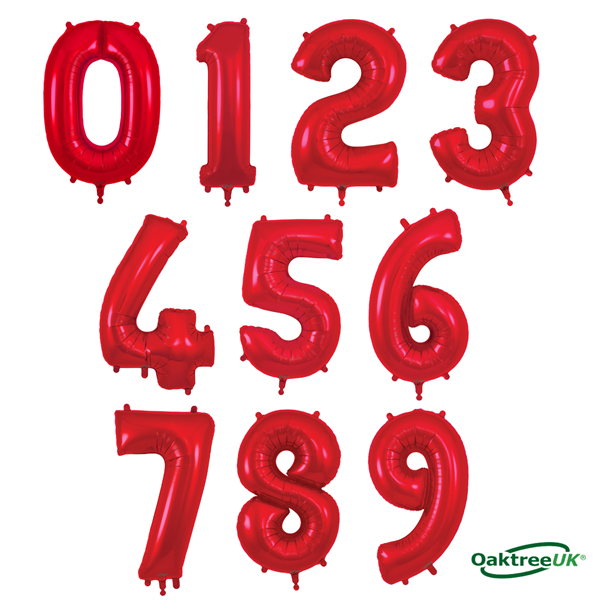 LARGE NUMBER RED FOILS BUNDLE