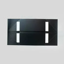 BOX: MEDIUM SQUARE MAGNETIC BLACK GIFT BOX WITH RIBBON (PACK OF 10)