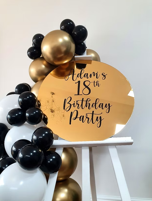 DISCS: MIRROR GOLD 600MM DISC