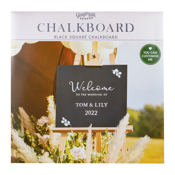 CUSTOMISABLE XL CHALK BOARD SIGN