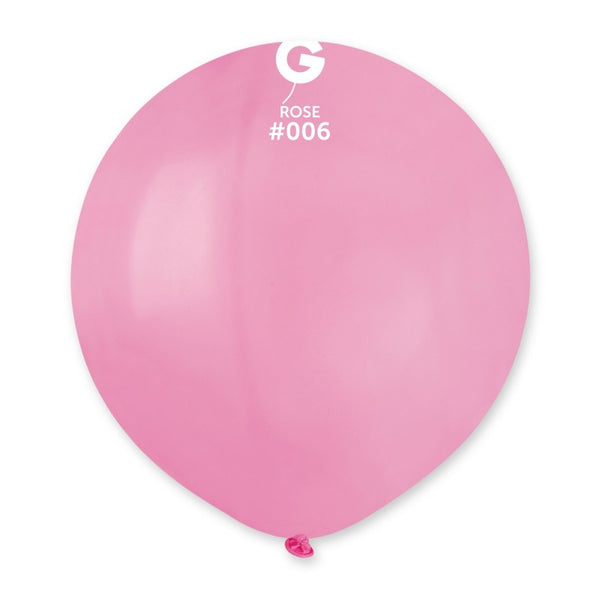 19" GEMAR ROSE #006 LATEX (25 PER PACK)