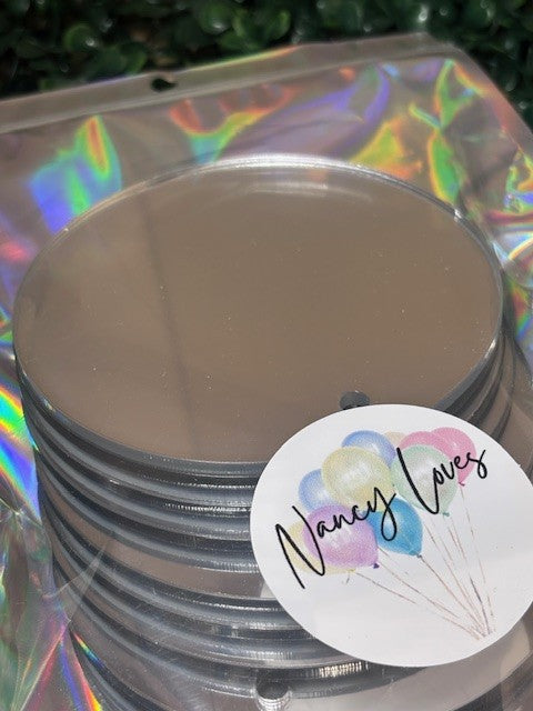 TAGS: SILVER TAGS WITH HOLE 100MM (PACK OF 10)