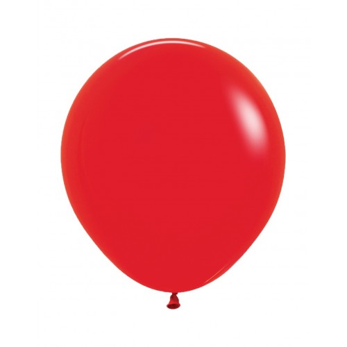 18" SEMPERTEX RED 015 LATEX (25 PER BAG)