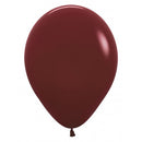 12" SEMPERTEX MERLOT 018 LATEX (50 PER BAG)