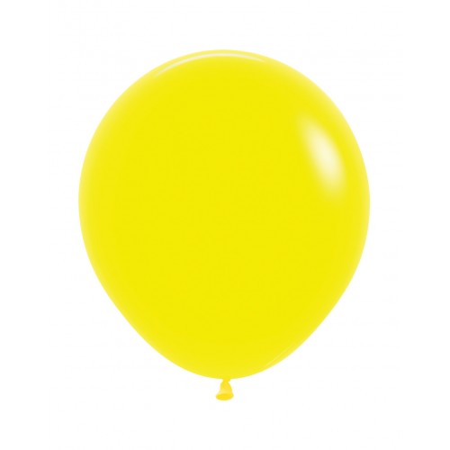 18" SEMPERTEX YELLOW 020 LATEX (25 PER BAG)