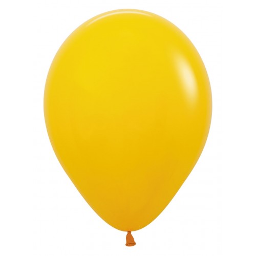 12" SEMPERTEX HONEY YELLOW 021 LATEX (50 PER BAG)