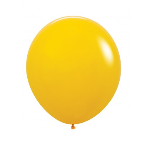 18" SEMPERTEX HONEY YELLOW 021 LATEX (25 PER BAG)