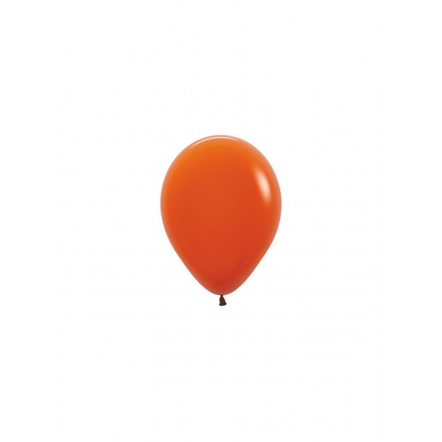 5" SEMPERTEX SUNSET ORANGE 062 LATEX (50 PER BAG)