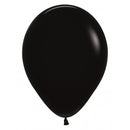 12" SEMPERTEX BLACK 080 LATEX (50 PER BAG)