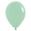 12" SEMPERTEX PASTEL DUSK GREEN TEA 126 LATEX (50 PER BAG)