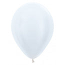 12" SEMPERTEX PEARL WHITE 405 LATEX (50 PER BAG)