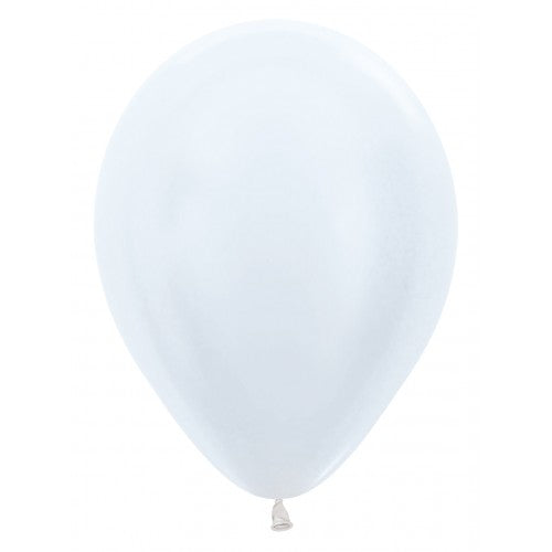 12" SEMPERTEX PEARL WHITE 405 LATEX (50 PER BAG)