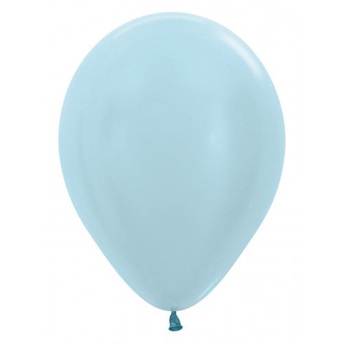 12" SEMPERTEX PEARL BLUE 440 LATEX (50 PER BAG)