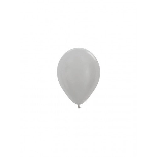 5" SEMPERTEX PEARL SILVER 481 LATEX (50 PER BAG)