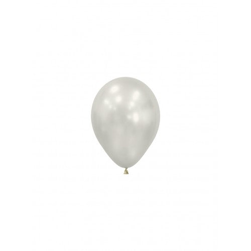 5" SEMPERTEX SILK OYSTER WHITE 806 LATEX (50 PER BAG)