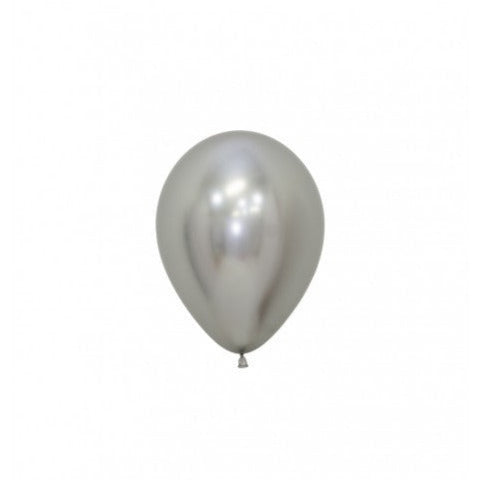 5" SEMPERTEX REFLEX SILVER 981 LATEX (50 PER BAG)