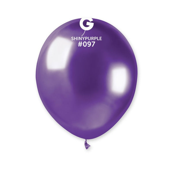 5" GEMAR SHINY PURPLE #097 LATEX (50 PER PACK)