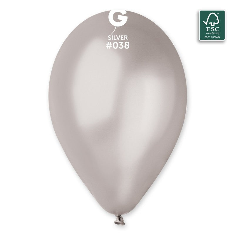 13" GEMAR METALLIC SILVER