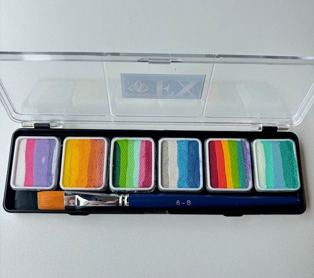 DIAMOND FX SPLITCAKE SPARKLE PALETTE (6x6g)