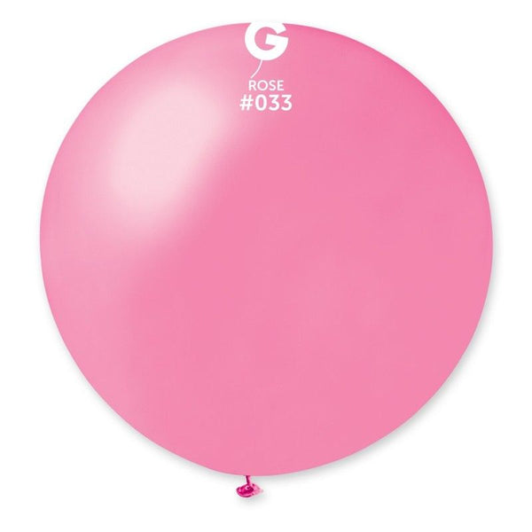 31" GEMAR METALLIC ROSE #033 LATEX (1 PER PACK)