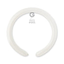 2" GEMAR MODELLING BALLOONS WHITE