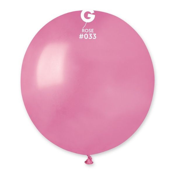 19" GEMAR METALLIC ROSE
