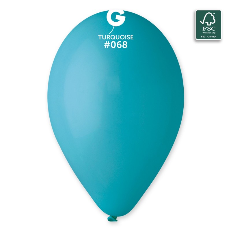 13" GEMAR TURQUOISE