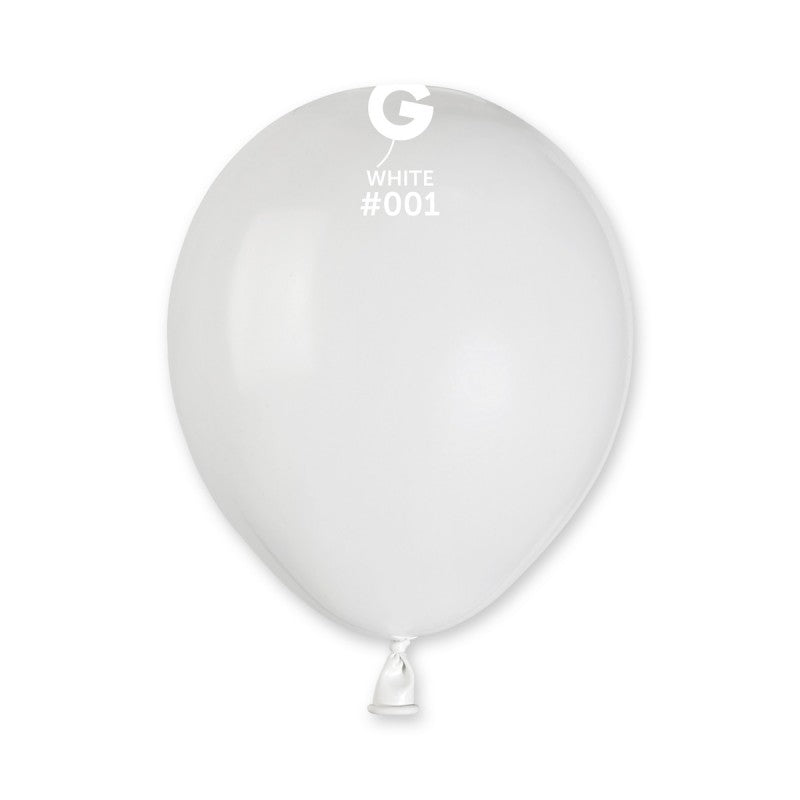 5" GEMAR WHITE