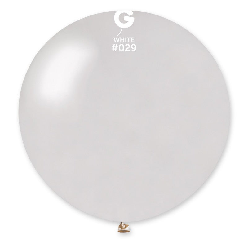 31" GEMAR METALLIC WHITE
