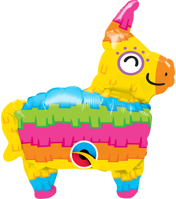 14" RAINBOW PINATA FOIL