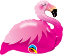Qualatex 10464 14" MINI PINK FLAMINGO FOIL