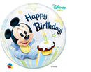 22" DISNEY BUBBLE MICKEY MOUSE 1ST BIRTHDAY