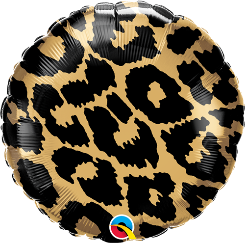 Qualatex 13322 18" Leopard Spots Foil