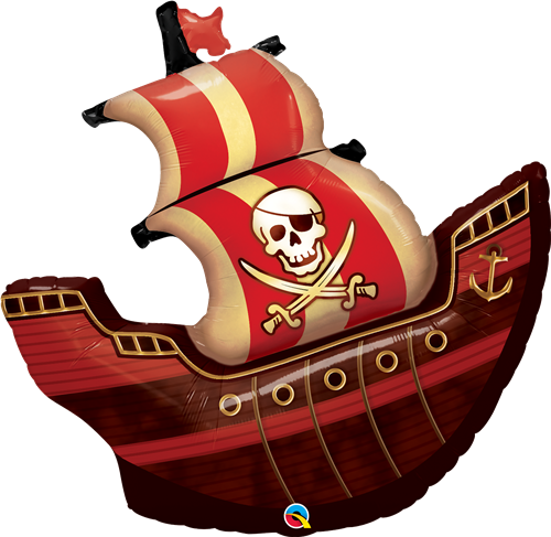 40" PIRATE SHIP FOIL