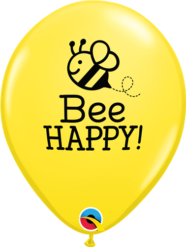 Qualatex 17587 Bee Happy Latex