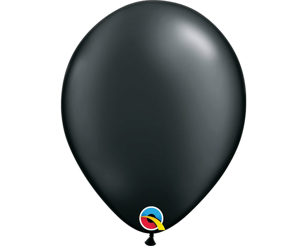 Round Pearl Onyx Black Retail Latex