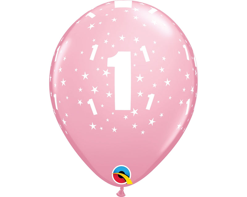 Qualatex 17821 Age 1 Pink Latex