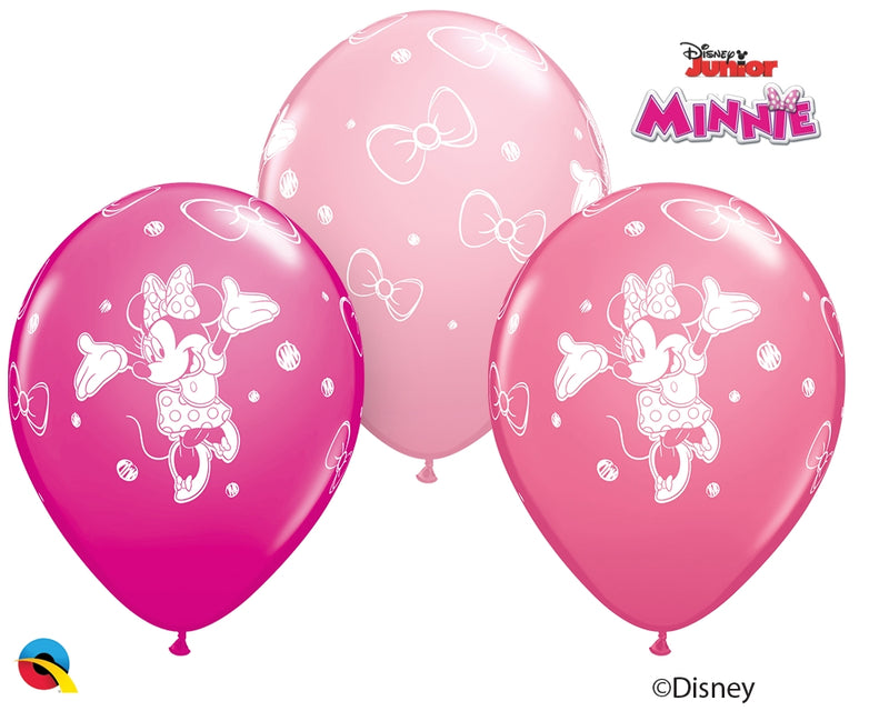 Qualatex 18685 Minnie Mouse Latex Balloons Ireland