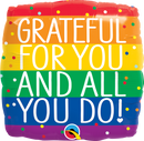 Qualatex 18868 18" Grateful Rainbow Foil Ireland