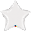 Qualatex 22855 4" White Star Foil Balloon