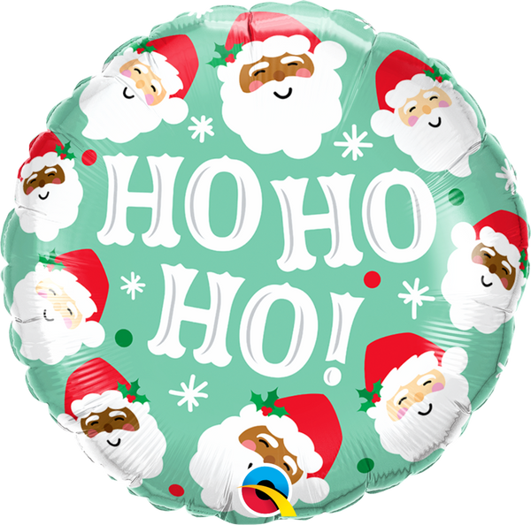 Qualatex 23316 Ho Ho Ho Foil