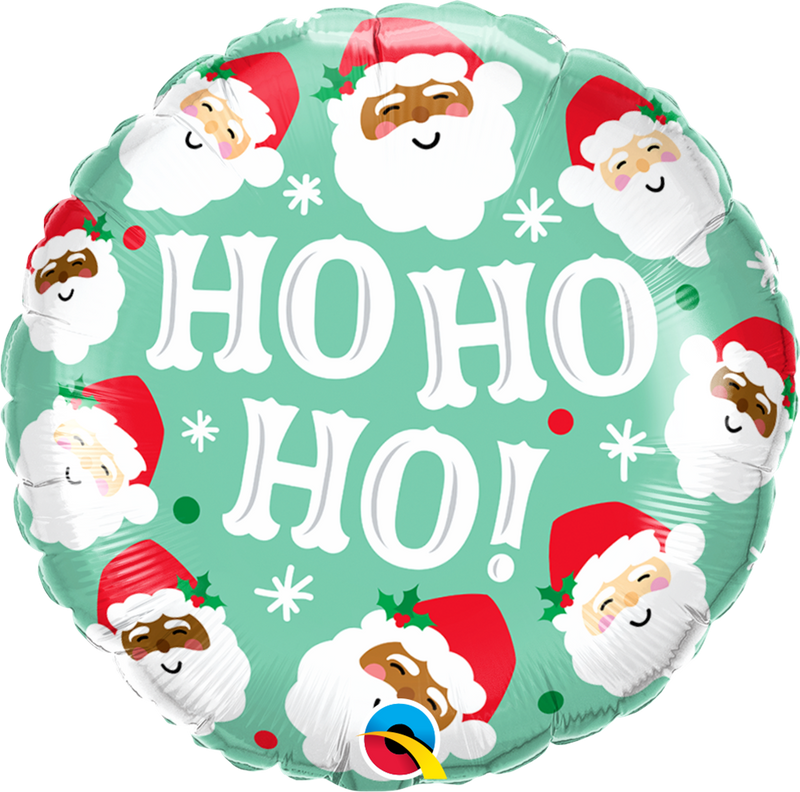 Qualatex 23316 Ho Ho Ho Foil