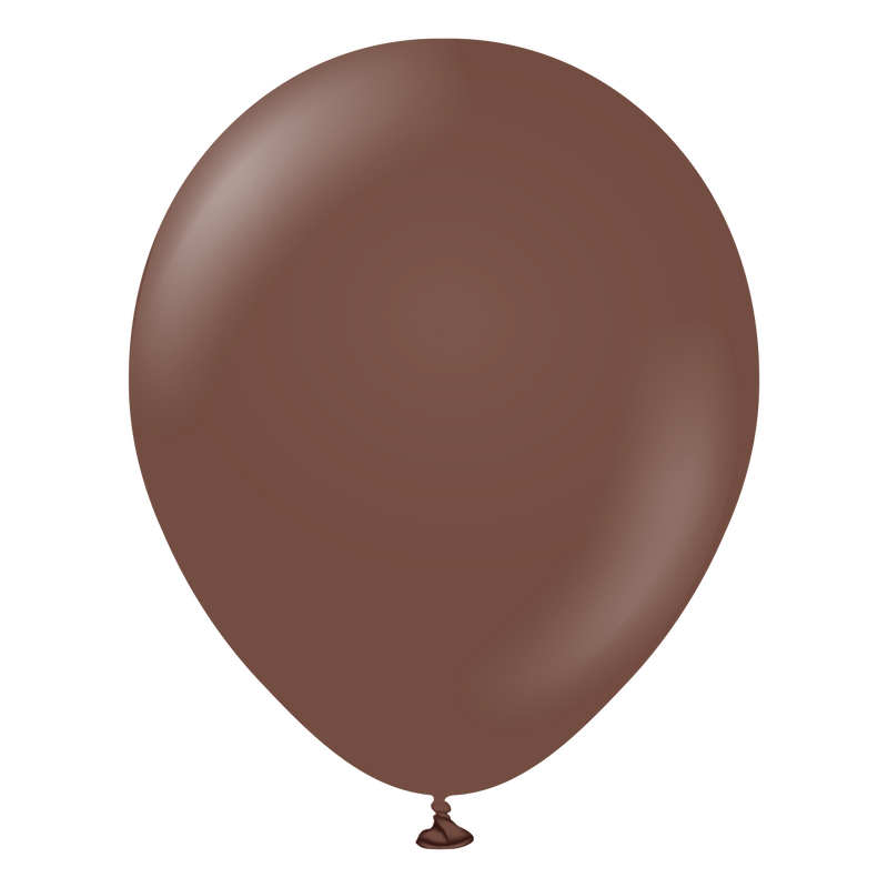 18" KALISAN STANDARD CHOCOLATE BROWN LATEX (25 PER BAG)